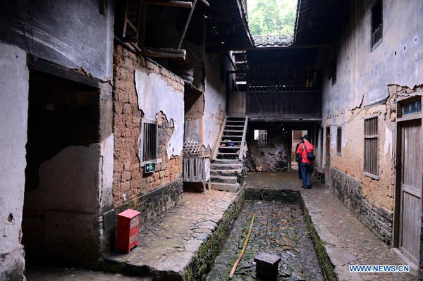 Cradle of Hakka: walled village in Ganzhou, E China