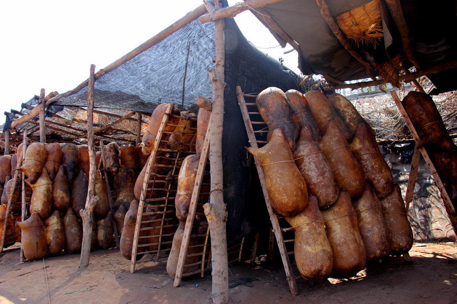Sheepskin rafts keep traditions afloat