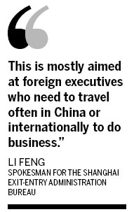 Shanghai facilitates expat visa renewals