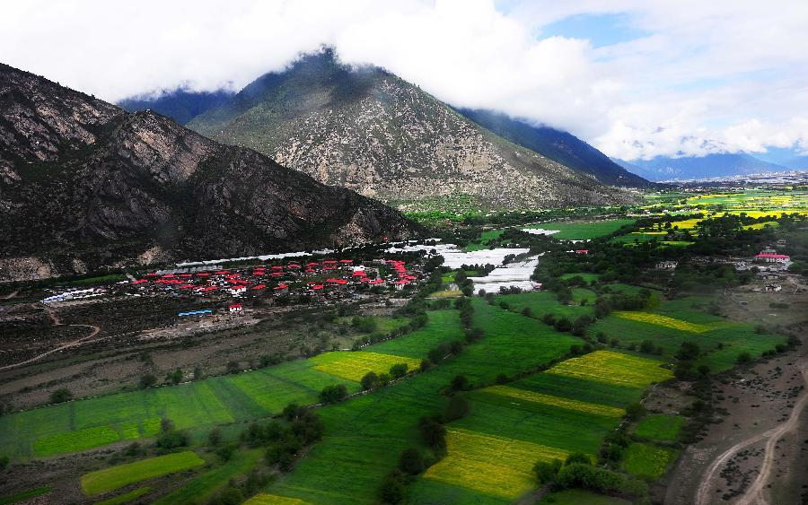 Scenery of Nyingchi prefecture in Tibet