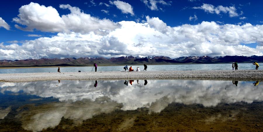 Picturesque Nam Co in Tibet