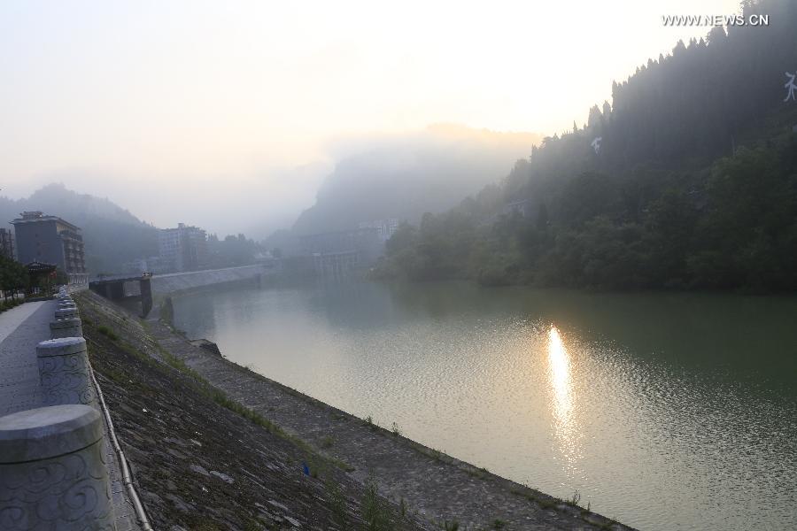 Scenery of Laifeng county in Central China's Hubei