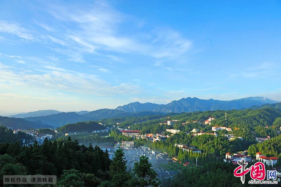 Scenery of Jinggang Mountain