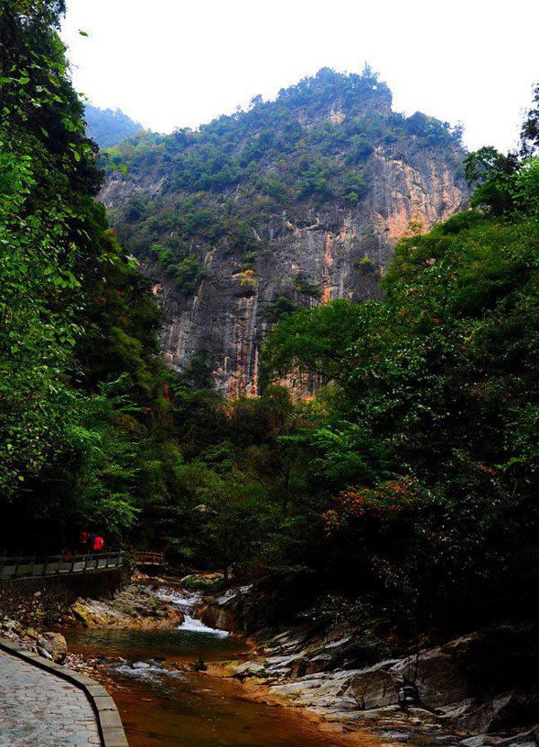 Qinling Mountain of Jinsi Grand Canyon