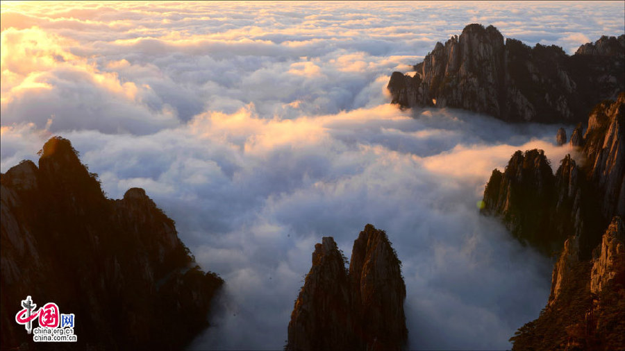 Mount Huangshan, a fairyland in winter