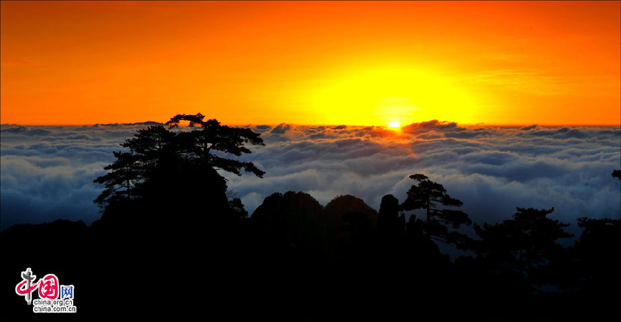 Mount Huangshan, a fairyland in winter