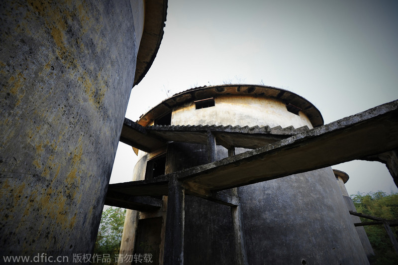 Traditional granary, a symbol of a farmer's strength and wealth in the past