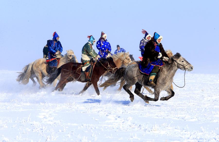 Winter Nadam kicks off in North China