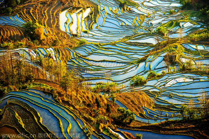 World's most colorful landscapes