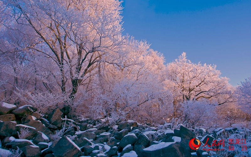 A glimpse of Jingpo Lake