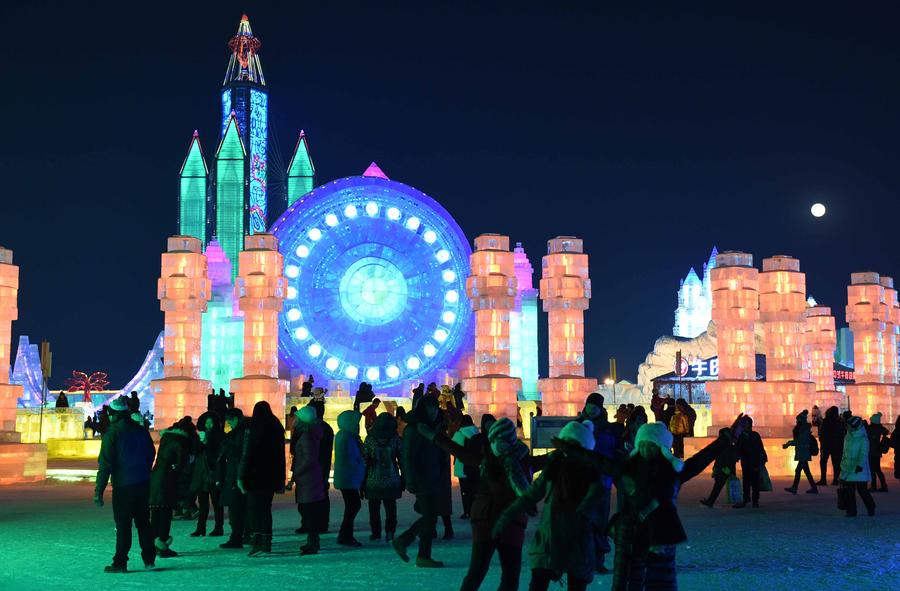 Harbin Int'l Ice and Snow Festival kicks off