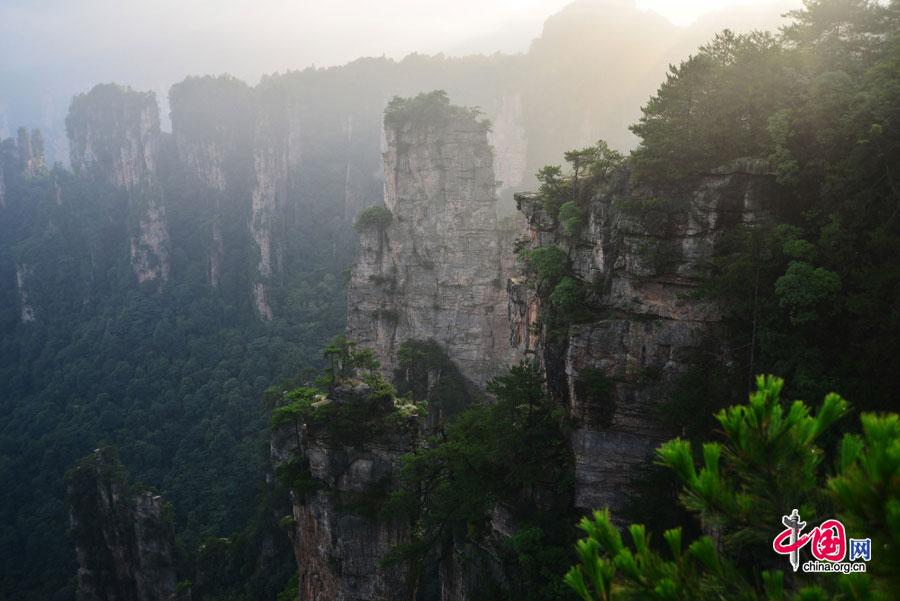 Wulingyuan Geopark in China's Zhangjiajie