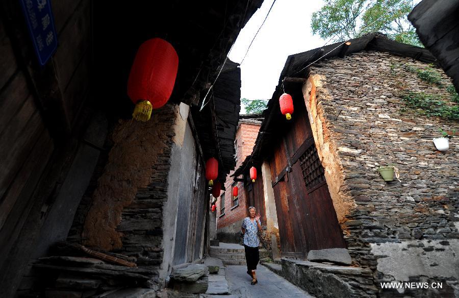 Shuhe ancient town in NW China's Shaanxi