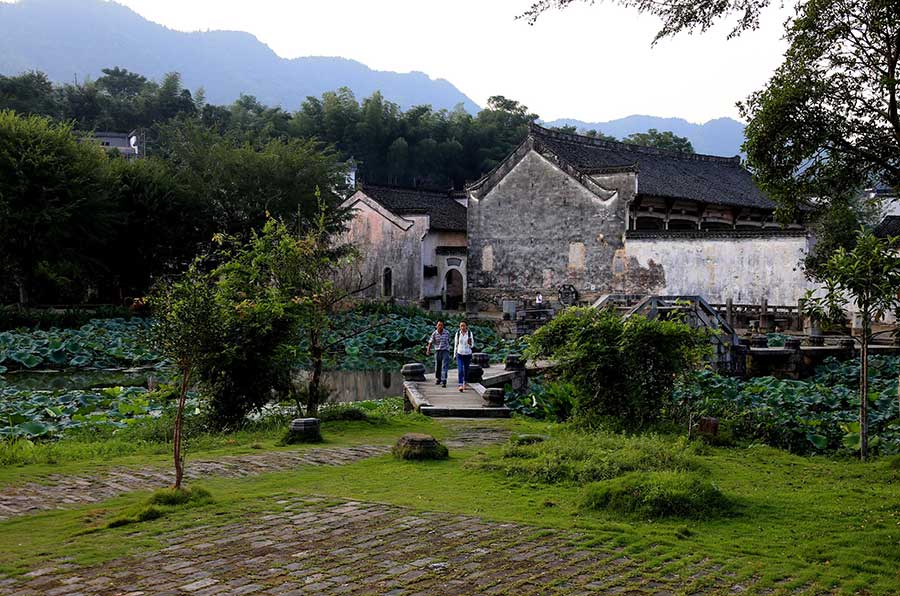 Chengkan village in early autumn