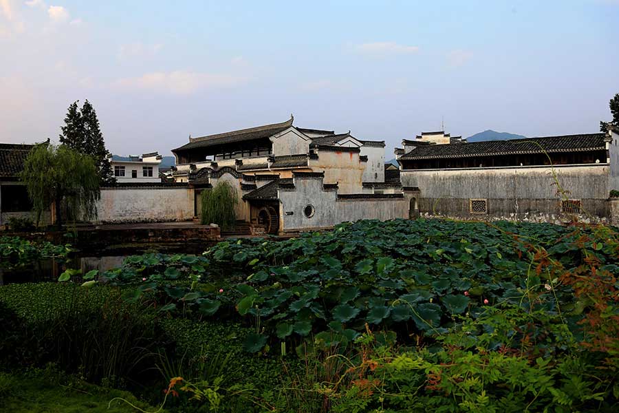 Chengkan village in early autumn