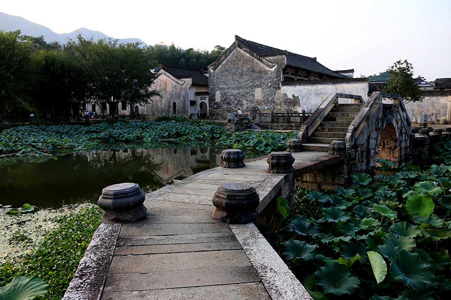 Chengkan village in early autumn