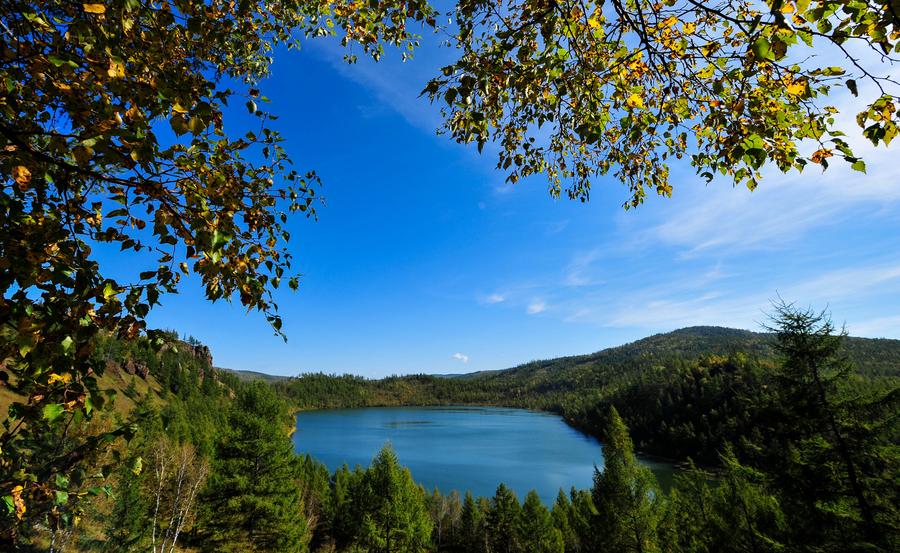 Autumn scenery in Arxan of Inner Mongolia