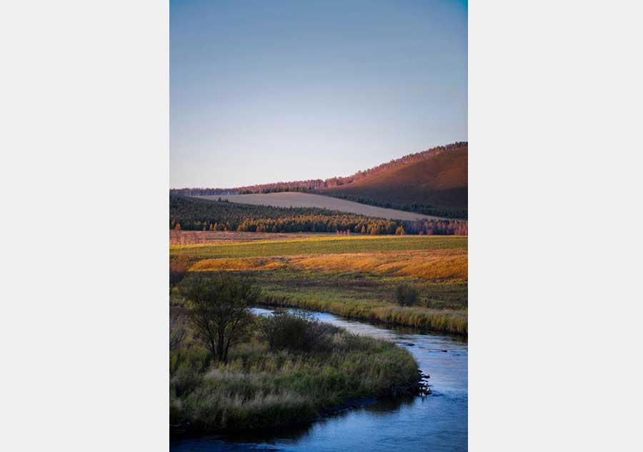 Autumn scenery in Arxan of Inner Mongolia