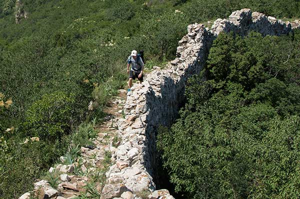 Chenjiapu Valley's rugged wall exceeds expectations