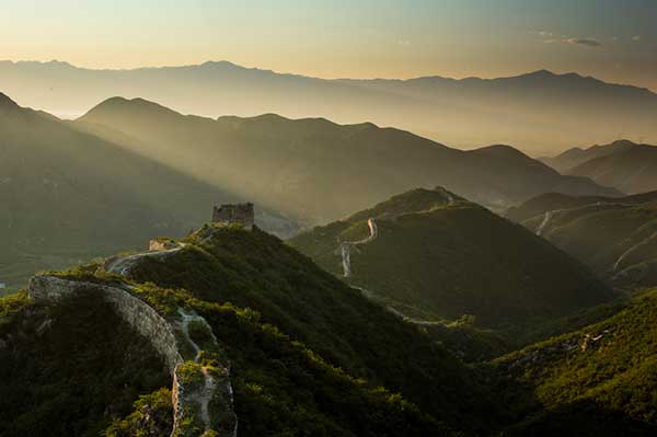 Chenjiapu Valley's rugged wall exceeds expectations