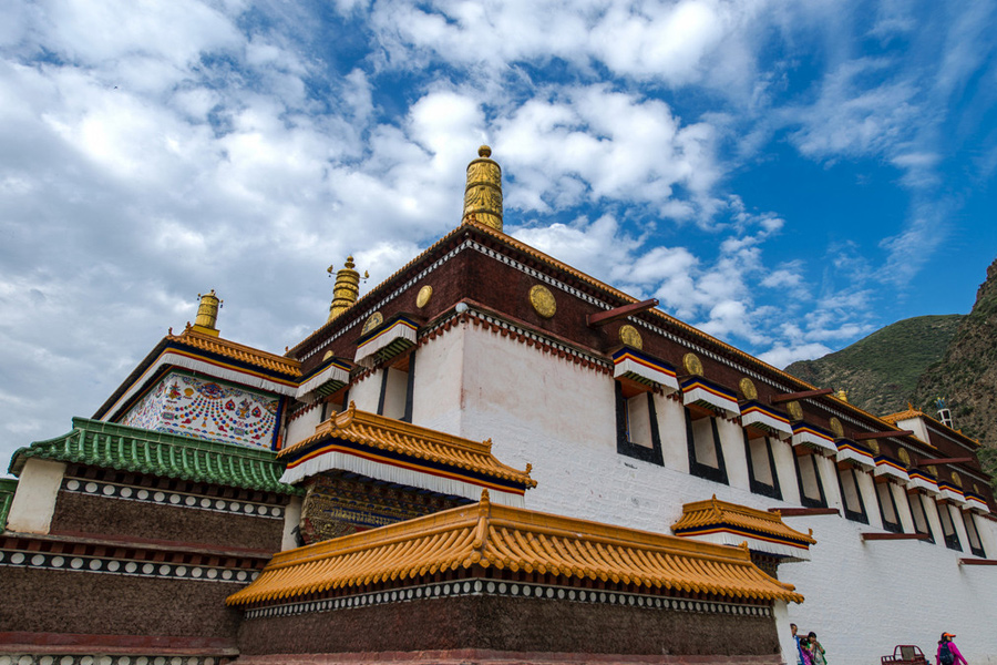 Holy place in Gansu: Labrang Monastery