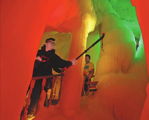 From dry cave to spooky ice cave Ningwu delivers