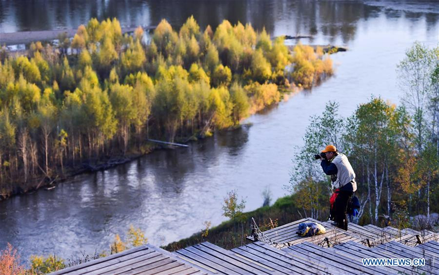 Fantastic scenery in China's Genhe Wetland Park