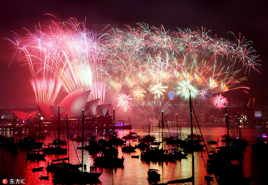 Top 10 foreign destinations to welcome new year