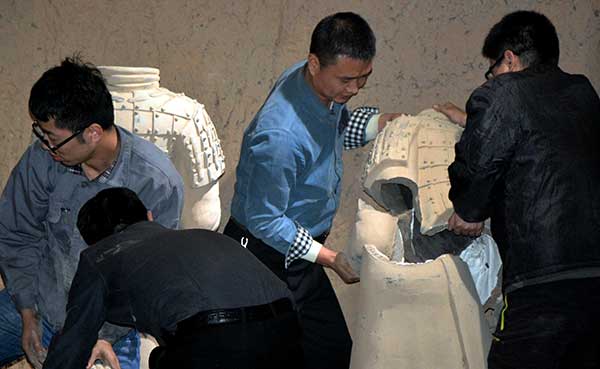 Fake Terracotta Warriors routed