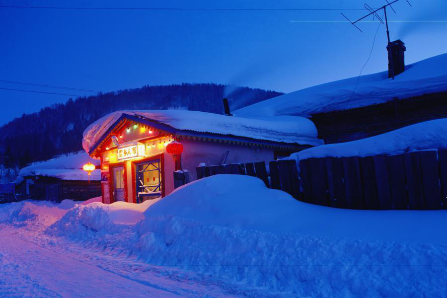 A snow-covered wonderland in Heilongjiang