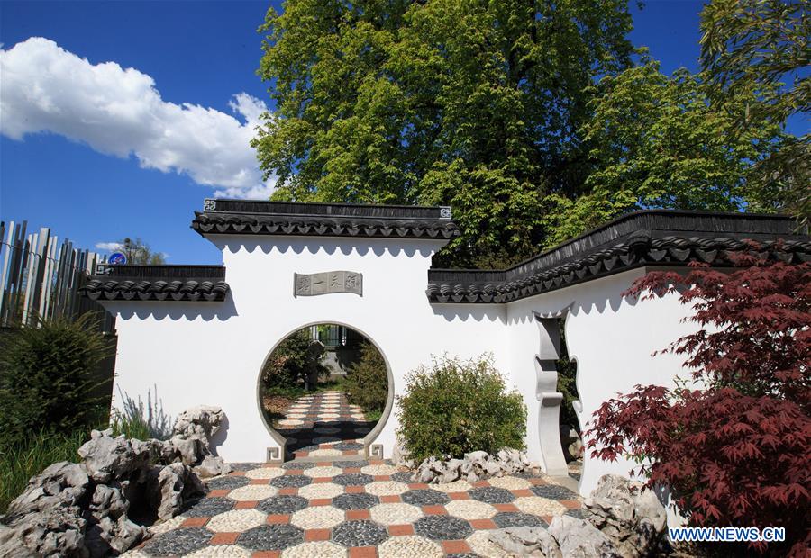 Chinese-style Gusu garden in Geneva, Switzerland