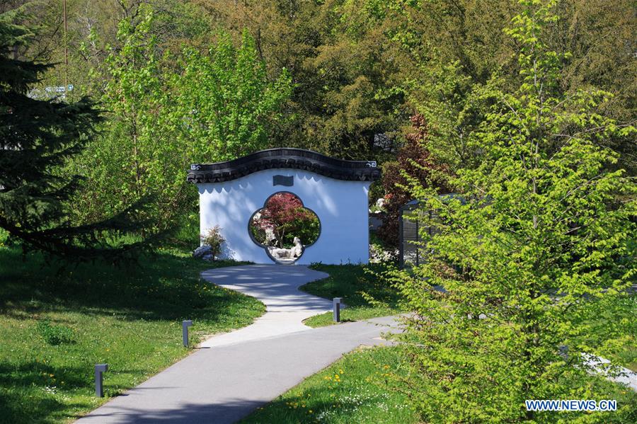 Chinese-style Gusu garden in Geneva, Switzerland