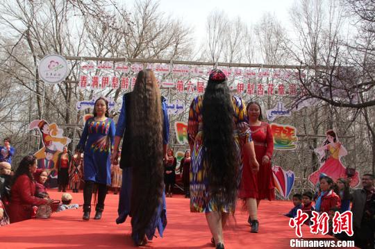 Hair competition winner has hair 1.8m long