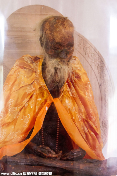 A marvelous mummified monk