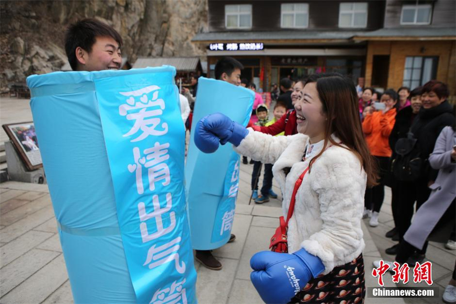 Chinese women spoiled on their holiday