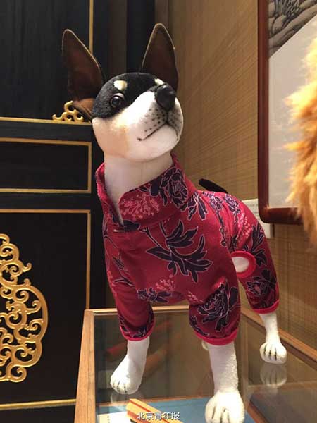 Palace Museum to sell dog coats