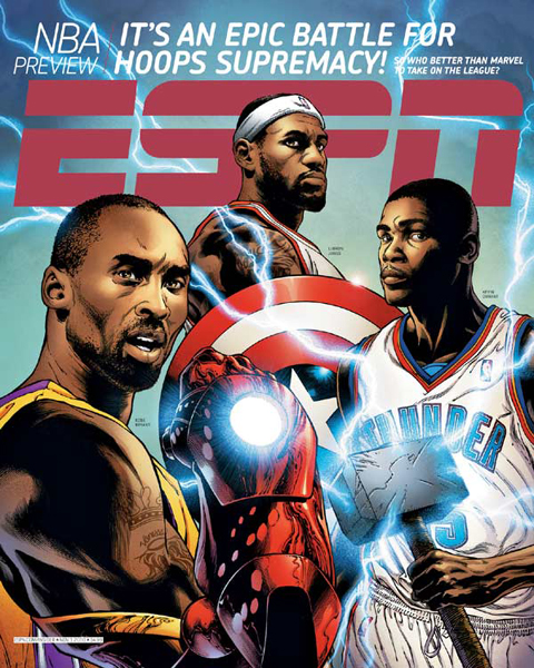 NBA新赛季漫画集 30支球队英雄齐聚