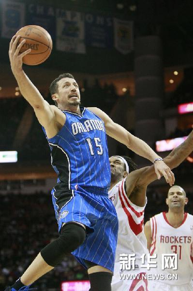 NBA：魔术118:104小胜火箭