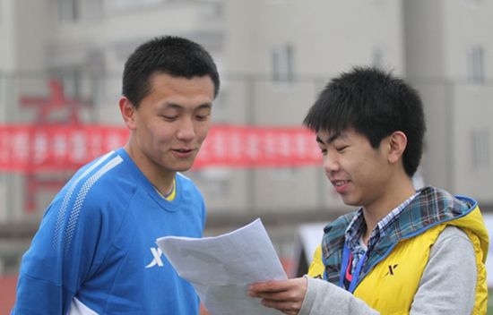 特步大五联赛背后的校园记者：奉献中收获成长