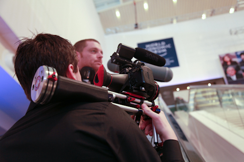Media get busy at Summer Davos
