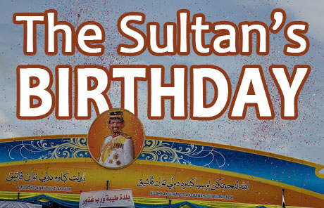 Brunei celebrates sultan's 66th birthday