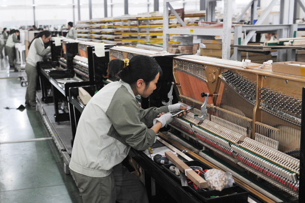 Piano makers ride musical surge in China