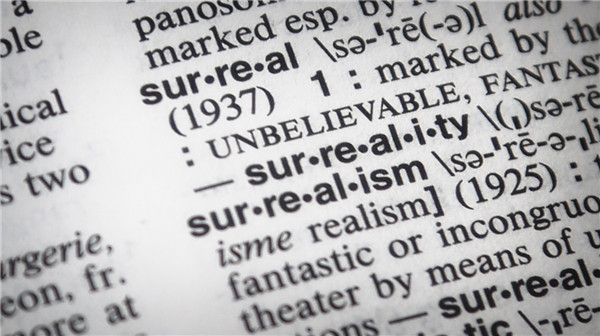 The dictionary folk at Merriam-Webster sum up 2016: surreal