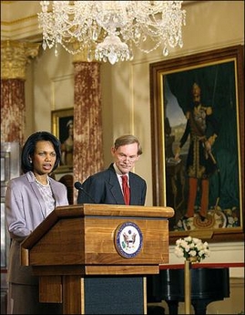 US Deputy Secretary of State Robert Zoellick, the department's No. 2 official, is resigning, Secretary of State Condoleezza Rice announced Monday. 