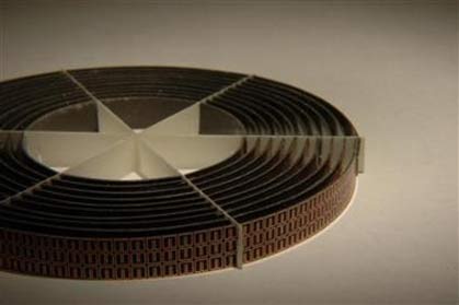 A photo of the 'metamaterial' cloak, released to Reuters on October 19, 2006, which deflects microwave beams so they flow around a 'hidden' object inside with little distortion, making it appear almost as if nothing were there at all. (Duke University/Handout/Reuters)
