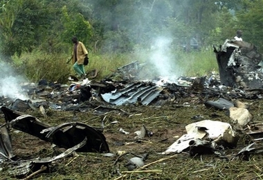 Nearly all on Nigerian jet feared dead 