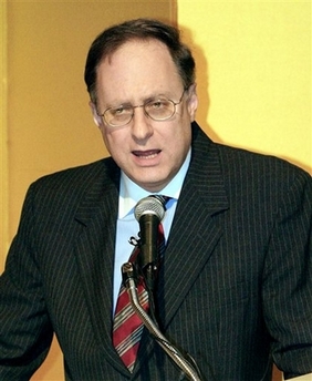 U.S. Ambassador to South Korea Alexander Vershbow delivers a speech during a security forum in Seoul, South Korea, Tuesday, May 15, 2007.
