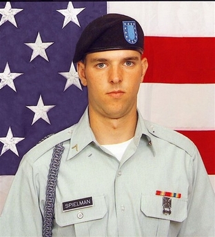 This is an undated photo released by the U.S. Army of Pfc. Jesse V. Spielman. A military jury began deliberating on Friday, Aug. 3, 2007, whether an Army soldier took part in the rape and murder of a 14-year-old Iraqi girl. 