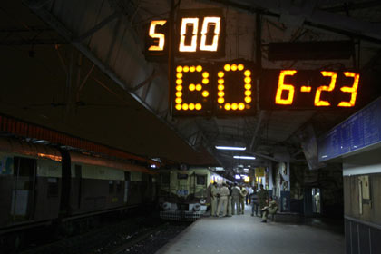 Bombs attacks on Bombay trains