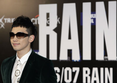 Korean pop star Rain learns to yodel for film debut
